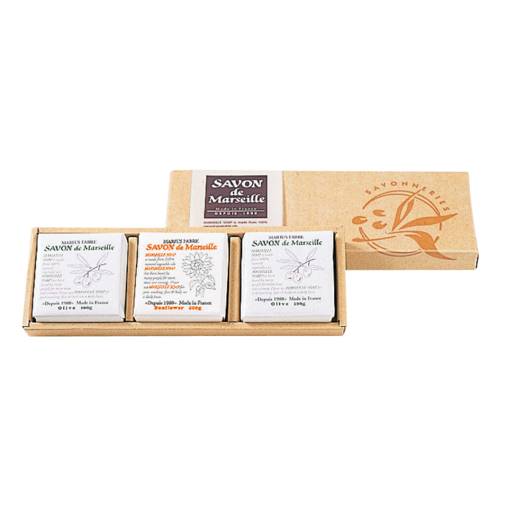 サボン ド マルセイユ 無香料ギフトセットOSN 3個入 | 株式会社